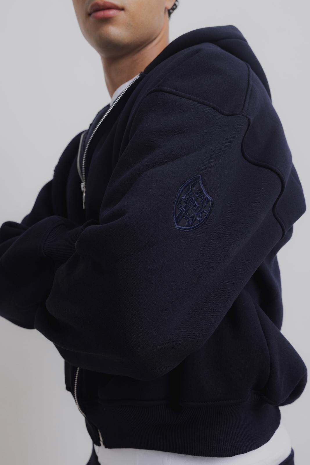 MIDNIGHT BLUE VV ZIP HOODIE 2025/2026