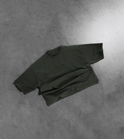 FOREST GREEN BUTTERFLY TEE