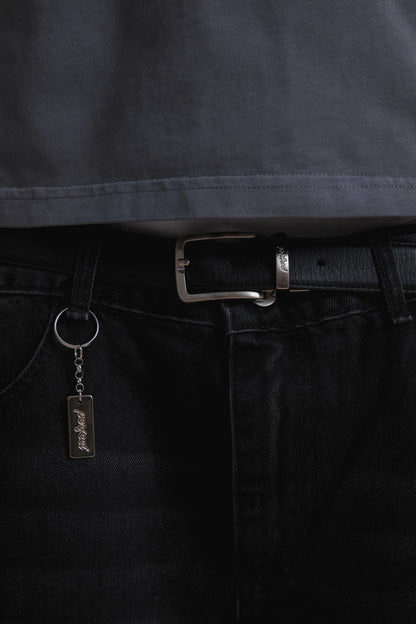 CARBON BLACK DOUBLE KNEE JORTS